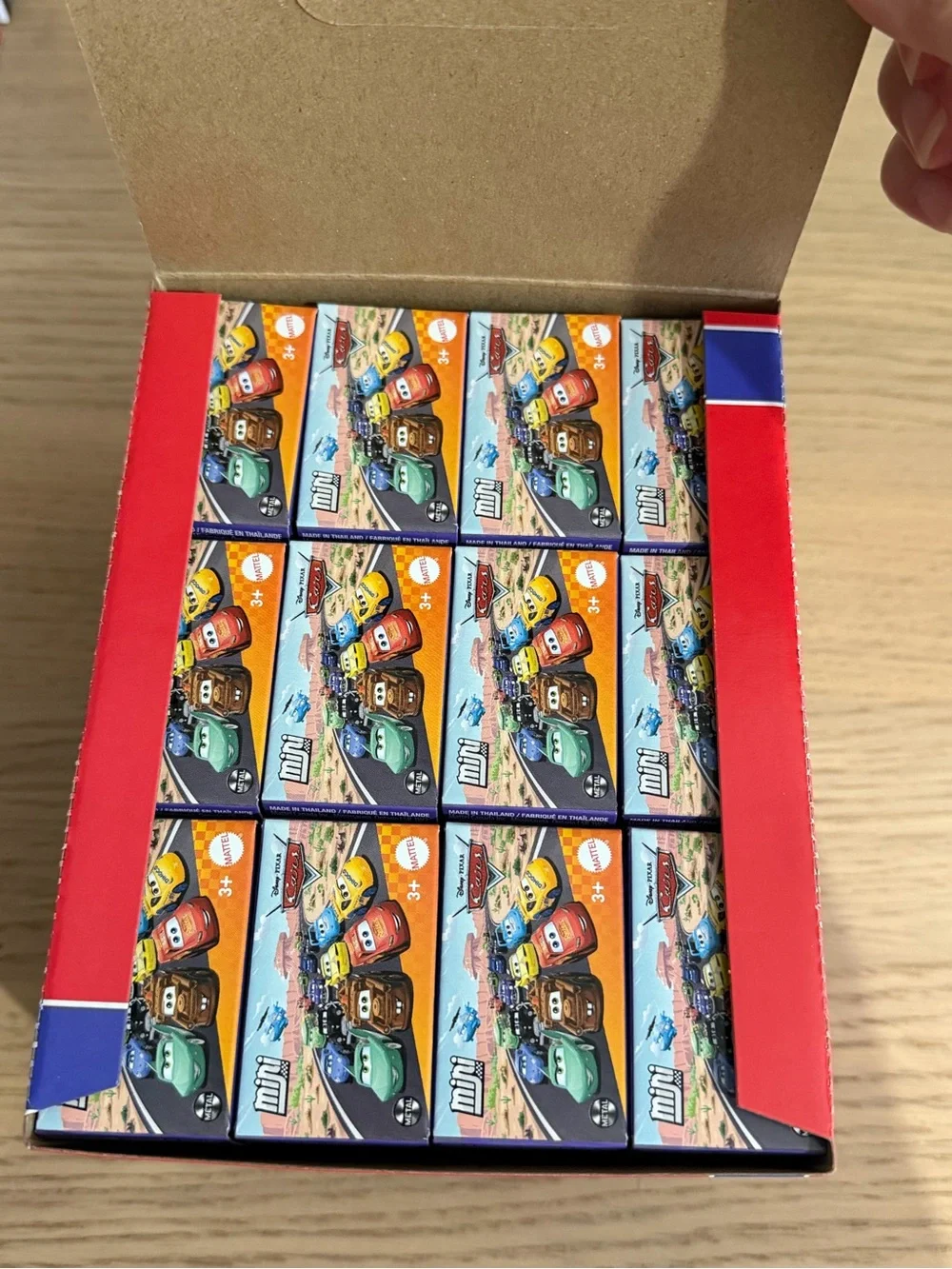 Mattel Cars Mini Surprise Pack - Purple and Orange Boxes